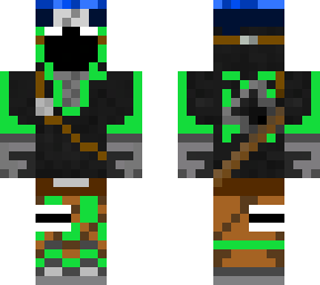 green ninja in naruto world