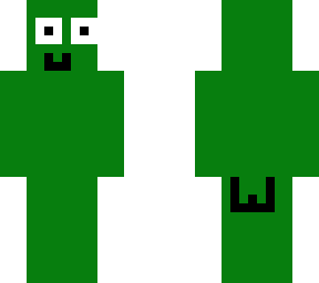 green with a crack