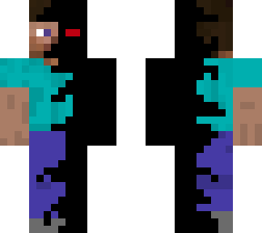 half dark steve