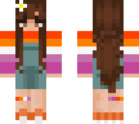 l*sbian overalls :) (brunett)