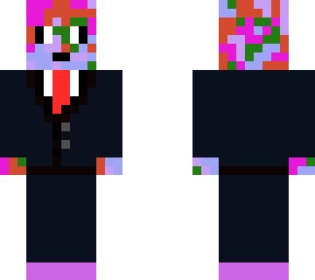 modern art with a suit