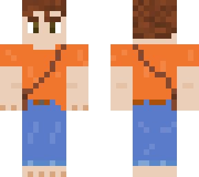 orange shirted barefoot guy