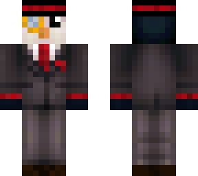 penguin in a suit