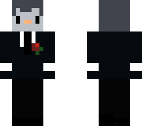 penguin with a tux