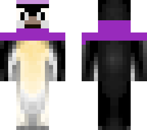 penguin with scarf