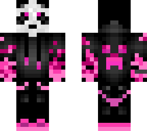 pink cool panda