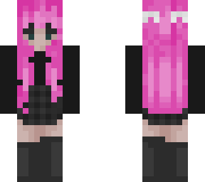 pink hair