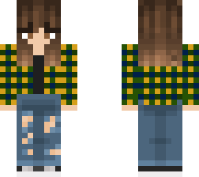 plaid girl