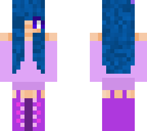 purple girl