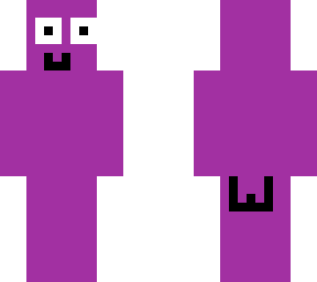 purple with a crack