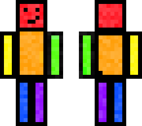rainbow man