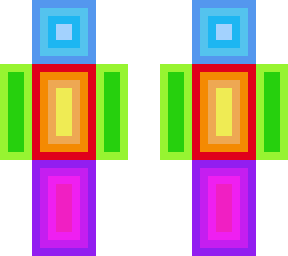 rainbow pixel