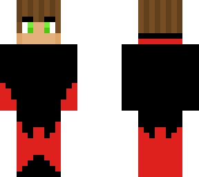 red and black