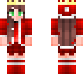 santa's daughter, but she's the queen (desc)