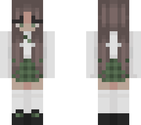 school uniform green