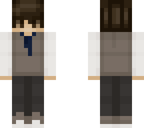 simon in a school uniform