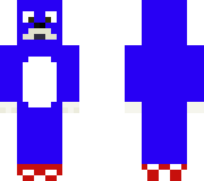 sonic from the first trailer (an abomination)