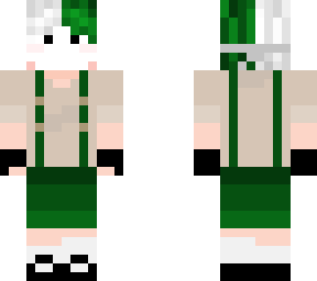 split dye mask girl