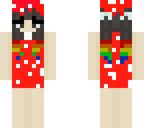 this is my roblox oc  but if it was in  minecraft