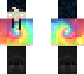 tie-dye kid