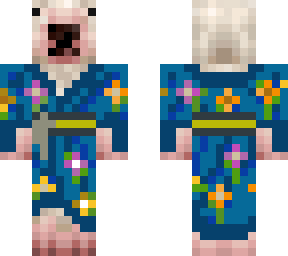 walter in a kimono