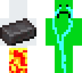 when you netherite gets burned in lava