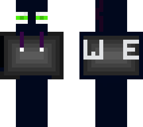 white enderman in hiding (updated)