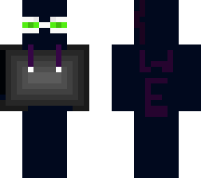 white enderman in hiding