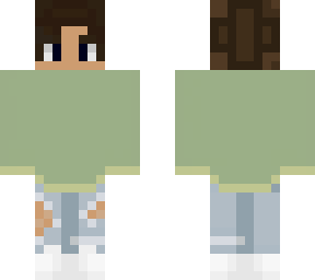 (classic) boy with sage shirt
