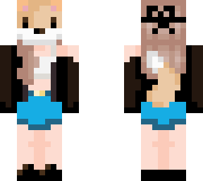 a simple fox girl