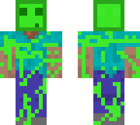 a slime is controlling steve!