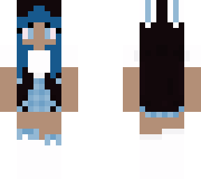 afi bunny girl blue skin