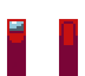 among us character red ( better version )