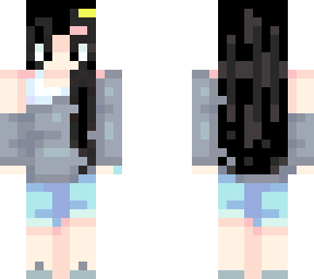 black haired girl