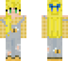 blonde girl tubbo