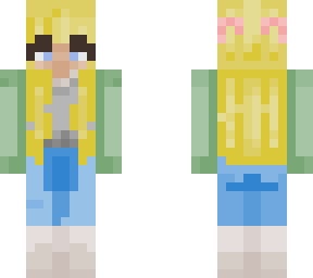 blonde hair girl