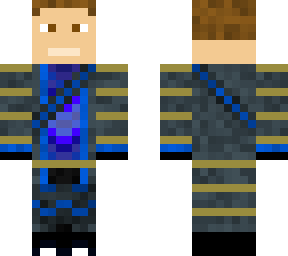 blue centurion mercenary heavy armourer