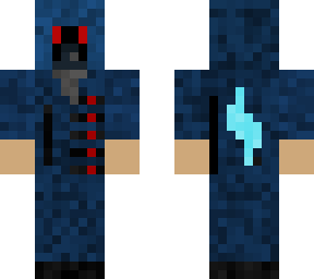 blue secret agent dude
