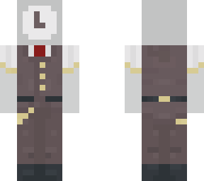 clock 'ead | Minecraft Skin