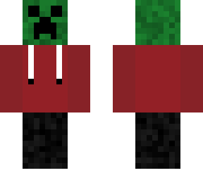 creeper with hoodie
