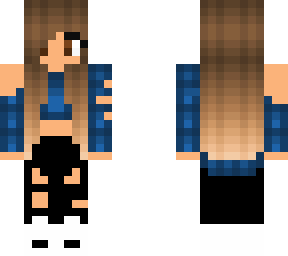 cute girl in blue off the shoulder top (not mine)