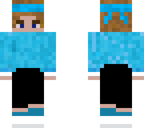 cyan sweater