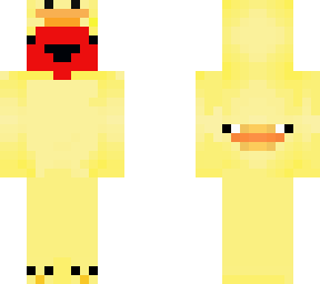 derp in duck suit (red)