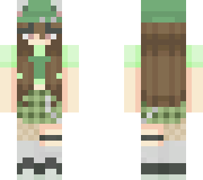e-girl vampire in a frog hat