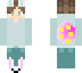 easter bunny human