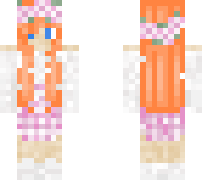 flower girl with ginger hair