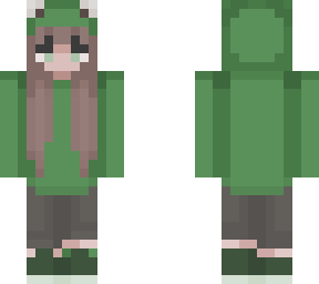 frog hoodie girl