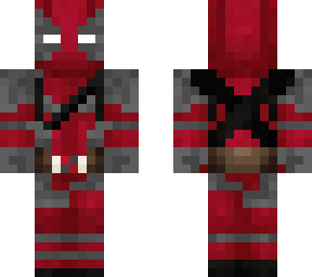gray and red deadpool