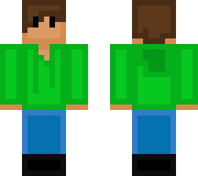 green hoodie
