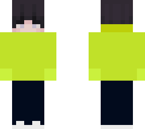hair base yellow/green hoodie skin